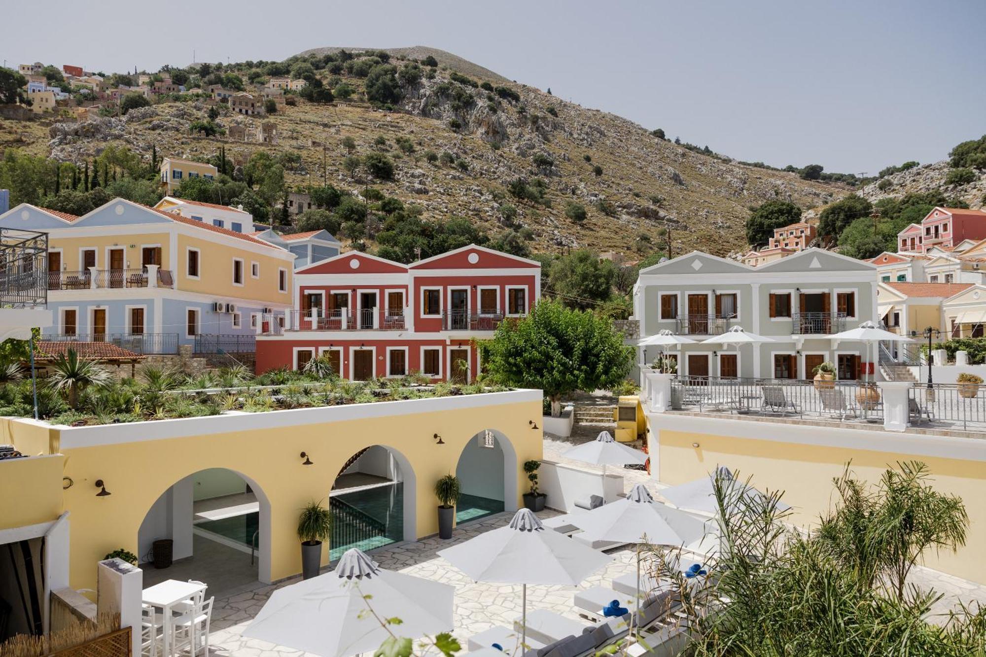 Opera House Hotel Symi Exterior foto